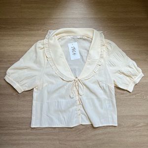 Peter Pan Collared Blouse